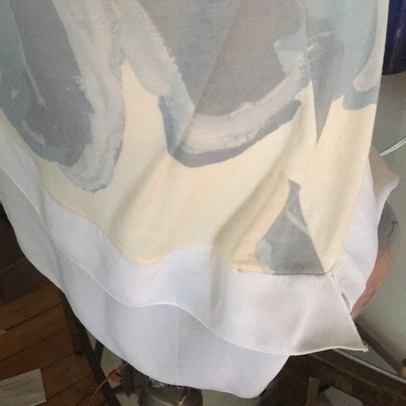 NWOT Deletta Anthropologie Tunic Asymmetrical Sz L - Picture 5 of 8